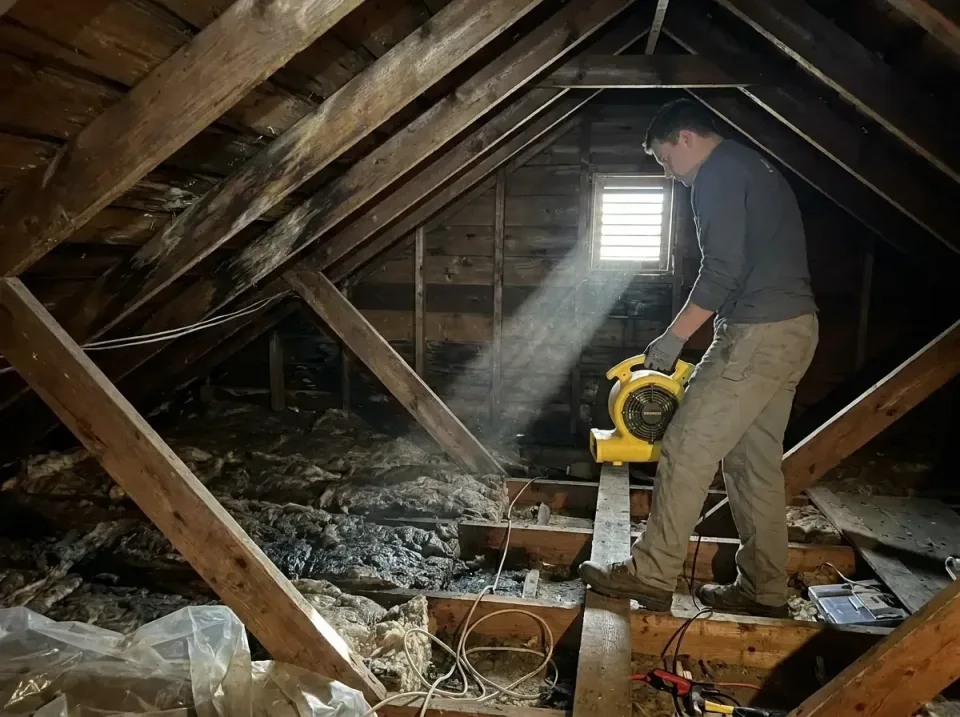 attic-water-damage-drying-proc-007 — frequently asked questions, Emergency Water Extraction & 24/7 Flood Response in Beverly…